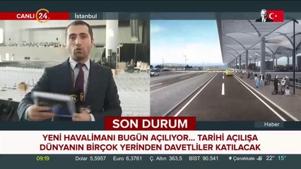 İstanbul Yeni Havalimanı açılıyor