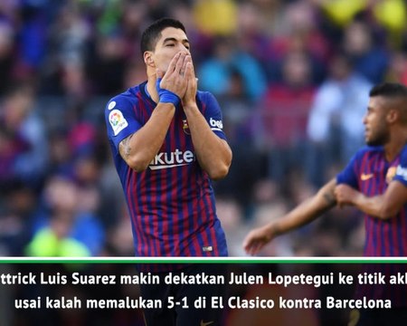 Barcelona 5 - 1 Real Madrid - Fast Match Report