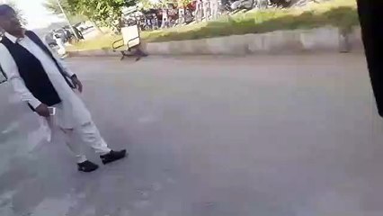 Dr Shahid Masood Angry on Reporter