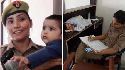 Jhansi की Mother Cop के मुरीद हो जाएंगे आप, जब देखेंगे ये Video | वनइंडिया हिंदी