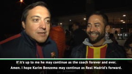 We want Lopetegui to stay! - Barcelona fans joke after El Clasico