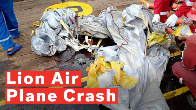 Lion Air: Indonesian Plane With 188 Aboard Crashes Into Sea Near Jakarta