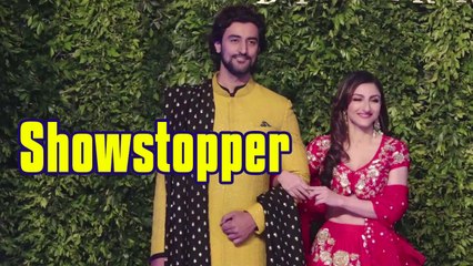 Soha Ali Khan & Kunal Kapoor As Showstopper Of Vikram Phadnis For Shaadi By Marriott