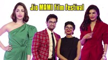 MAMI Film Festival 2018 Opening Ceremony Red Carpet - Aamir Khan With Radhika Apte