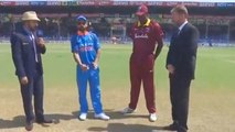 India VS West Indies 4th ODI: India win toss, Elect to bat first | वनइंडिया हिंदी
