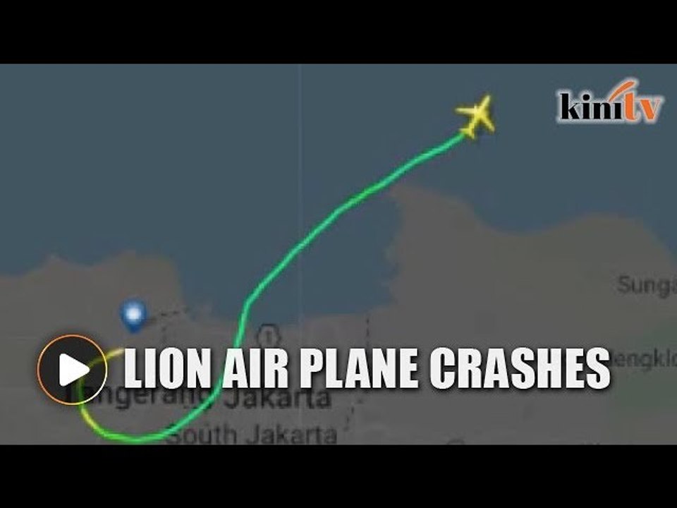 Lion Air plane from Jakarta crashes