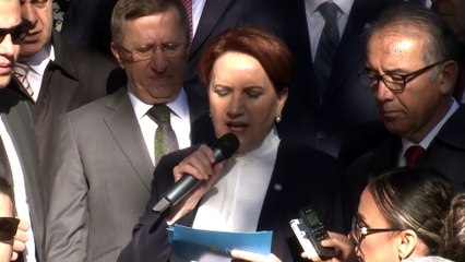 Akşener: 'Türkiye Cumhuriyeti'nin yeni yaşının kutlanacağı yer Başkentimizdir. Başkentimiz, Ankara'dır' - ANKARA