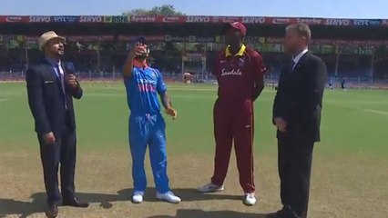 INDIA v/s WEST INDIES :ಬ್ಯಾಟಿಂಗ್ ಆಯ್ದುಕೊಂಡ ಭಾರತ | Oneindia Kannada