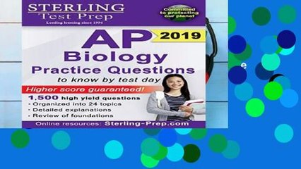 Popular Sterling Test Prep AP Biology Practice Questions: High Yield AP Biology Questions