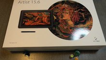 液タブ XP-pen 液晶ペンタブレット 15.6インチペンタブ 電池不要ペン フルHD 筆圧8192レベル 6個エクスプレキー Artist15.6 タブレット収納用バッグと描写専用グローブ付き 正規品