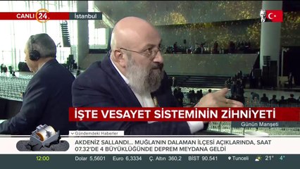 İşte vesayet sisteminin zihniyeti