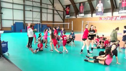 Julie entraineur encadrant du stage MVB