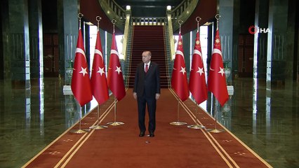 Cumhurbaşkanı Erdoğan, 29 Ekim tebriklerini kabul etti
