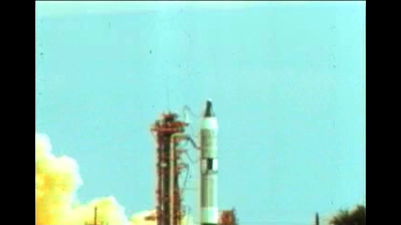 Lancement de la NASA Gemini Rocket