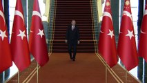 Cumhurbaşkanı Erdoğan, 29 Ekim tebriklerini kabul etti
