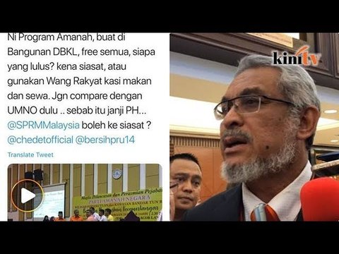 Kita guna harta k'jaan tapi kita bayarlah, kata Khalid pada Razlan