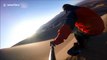 Daredevils go sandboarding across giant dunes in Chile