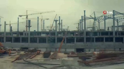 İstanbul Yeni Havalimanı'nın İnşa Süreci Havadan Görüntülendi