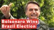 Brazil's Right-Wing Candidate Jair Bolsonaro Wins Presidential Race