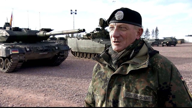 NATO military drills: Germany sends largest contingent