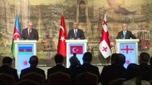 'Türkiye-Azerbaycan-Gürcistan Üçlü Dışişleri Bakanları Toplantısı' - Mevlüt Çavuşoğlu - İSTANBUL