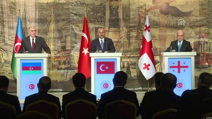 'Türkiye-Azerbaycan-Gürcistan Üçlü Dışişleri Bakanları Toplantısı' - Memmedyarov-Zalkaliani  - İSTANBUL