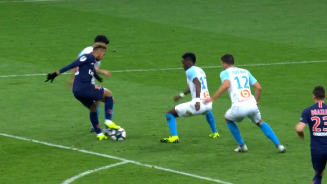 Olympique de Marseille - Paris Saint-Germain : Le geste technique de Neymar Jr