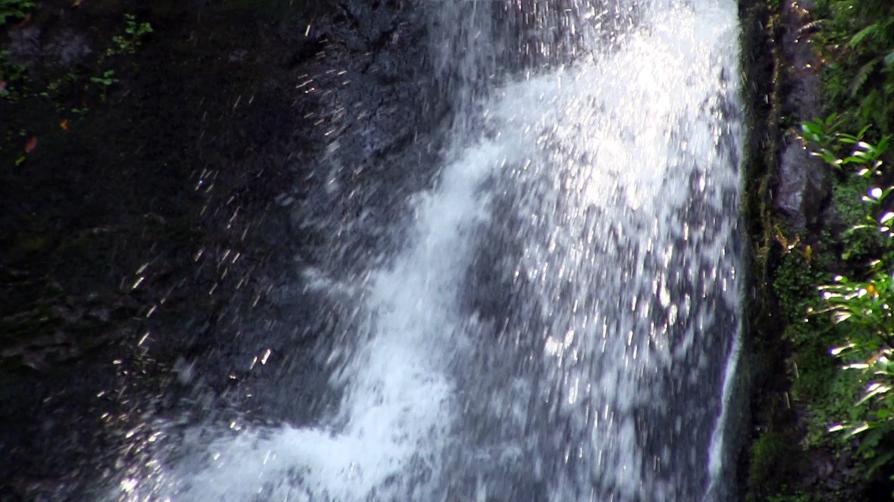Mountain waterfall