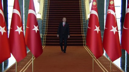 Cumhurbaşkanı Erdoğan, 29 Ekim Tebriklerini Kabul Etti
