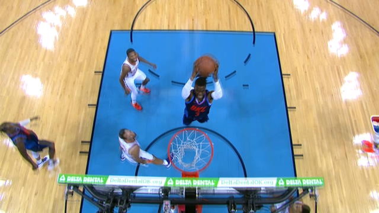 Noel's big slam dunks in Thunder win