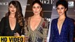 Bollywood Actresses In Plunging Neckline Dress At Vogue Women Of The Year Awards 2018