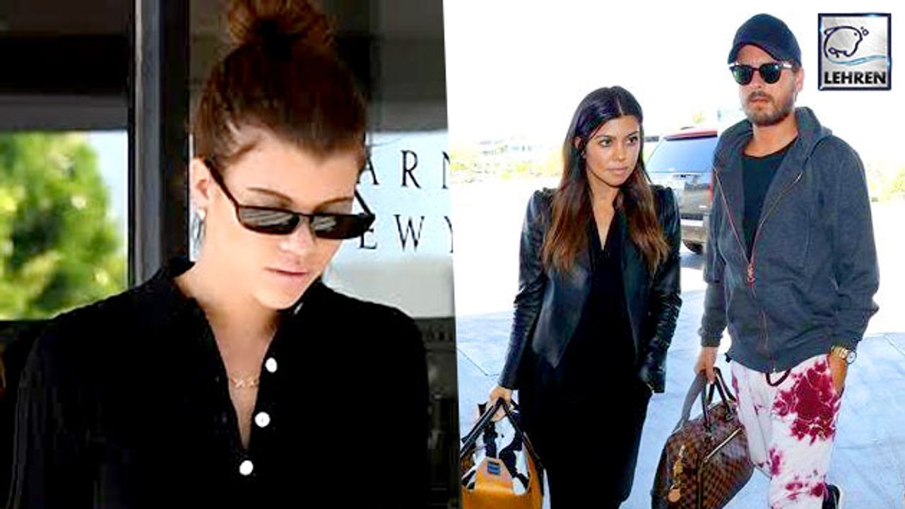 Sofia Richie Worried As Scott Disick Heads On A Vacation With Kourtney Kardashian