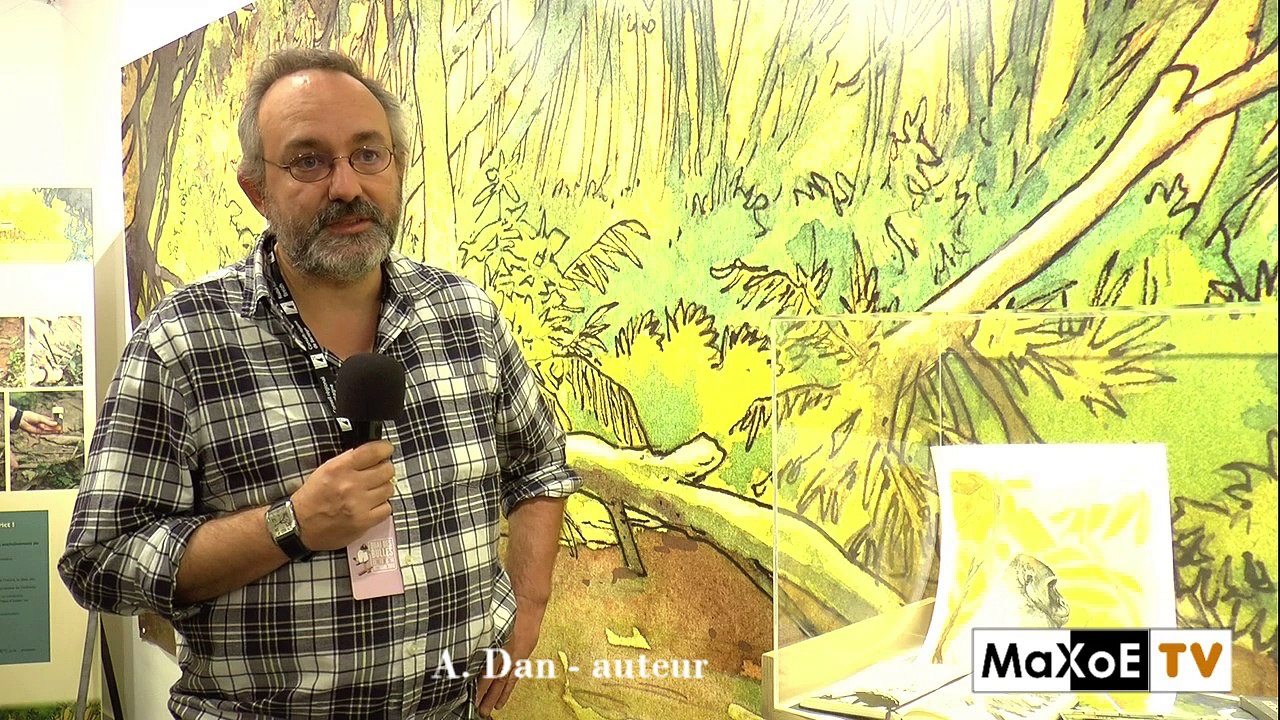 A.Dan  - Des gorilles et des hommes, visite de l'exposition (2018).movie