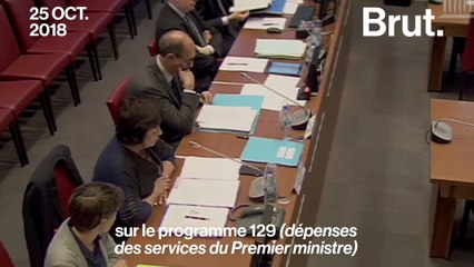Les dépenses du Premier ministre et de son cabinet
