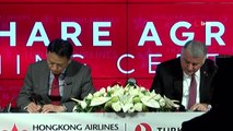 THY ile Hong Kong Havayolları Ortak Uçuş Anlaşması İmzaladı