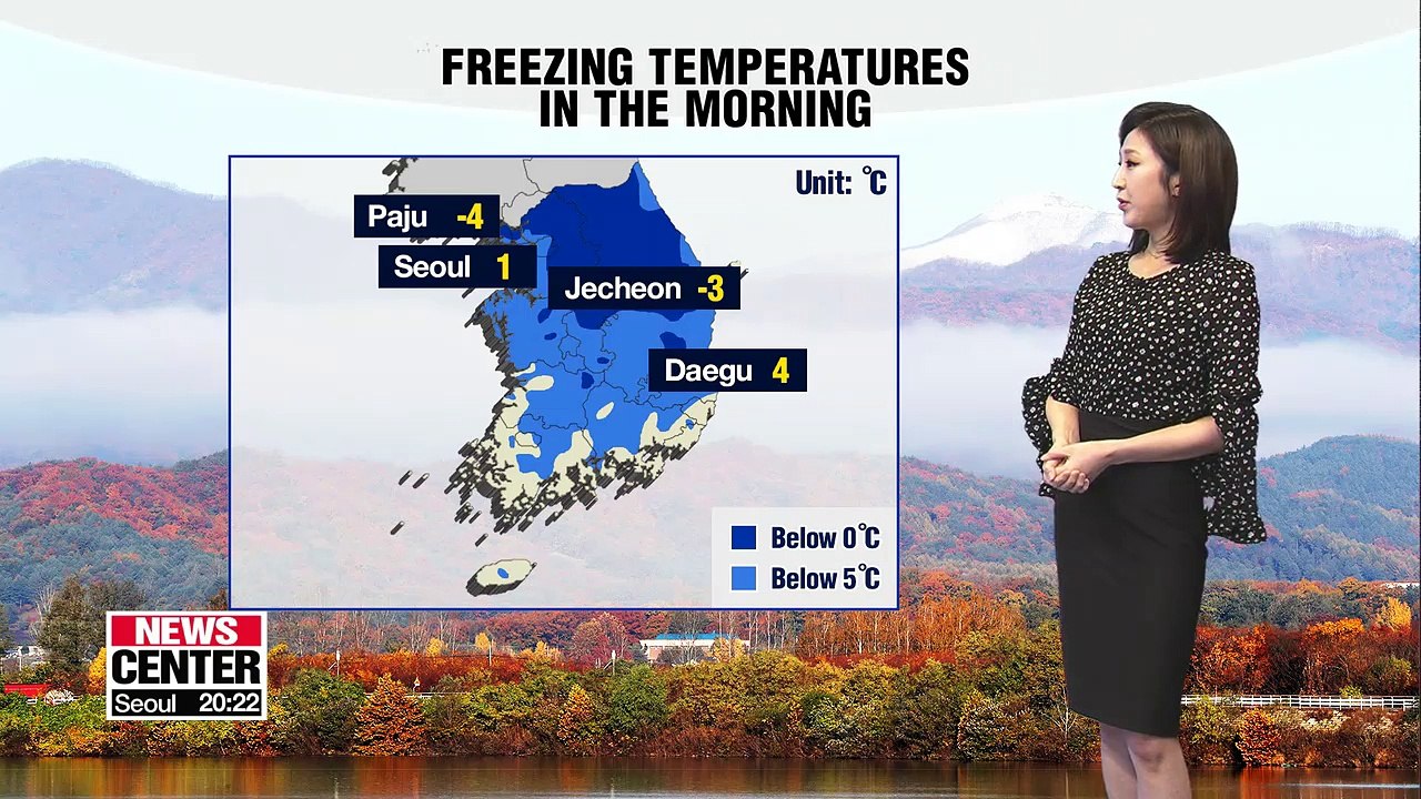 Morning temperature falls below zero degrees tomorrow _ 102918