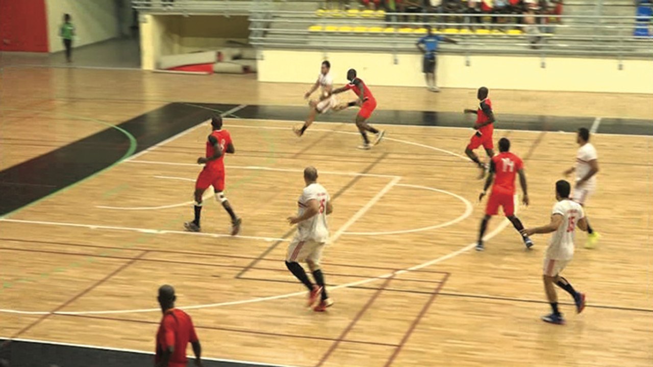 Handball championnat d'Afrique quart de finale Zamalek vs Redstar