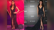 Alia Bhatt wears The RISKIEST Gown at Vogue Women of the Year Awards 2018 | FilmiBeat