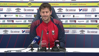 Conférence de presse avant Dijon FCO  / SMCaen
