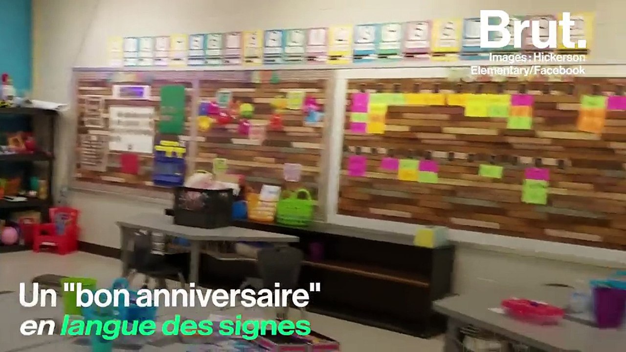 États-Unis : ils chantent "Joyeux anniversaire" en langue des signes au concierge sourd de leur école