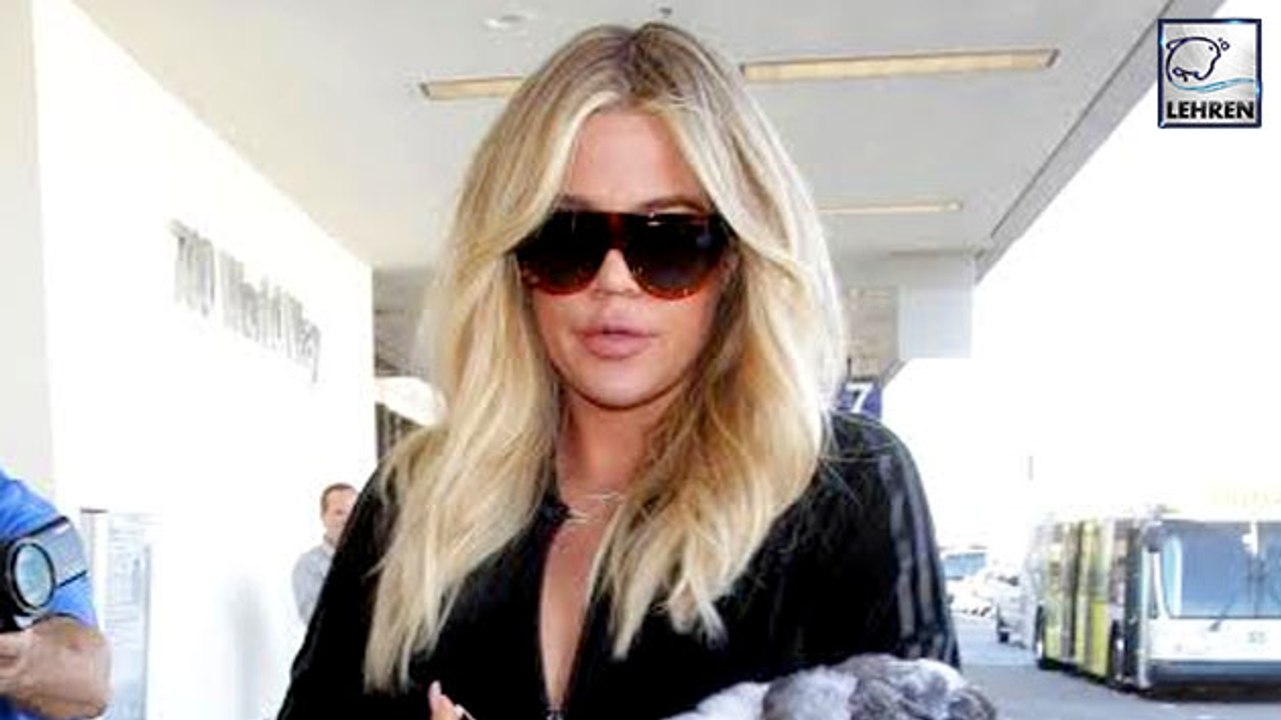 Khloe Kardashian Embarassing Wardrobe Malfunction Before Calvin Klein Shoot
