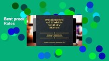 Best product  Principles of Public Utility Rates