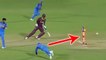 India VS West Indies 4th ODI: Virat Kohli runs out Kieran Powell by Rocket Throw | वनइंडिया हिंदी