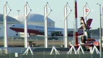 - Cumhurbaşkanı Recep Tayyip Erdoğan'ın taşıyan uçak, yeni havalimanına indi. Havalimanının açılışını Erdoğan yapacak