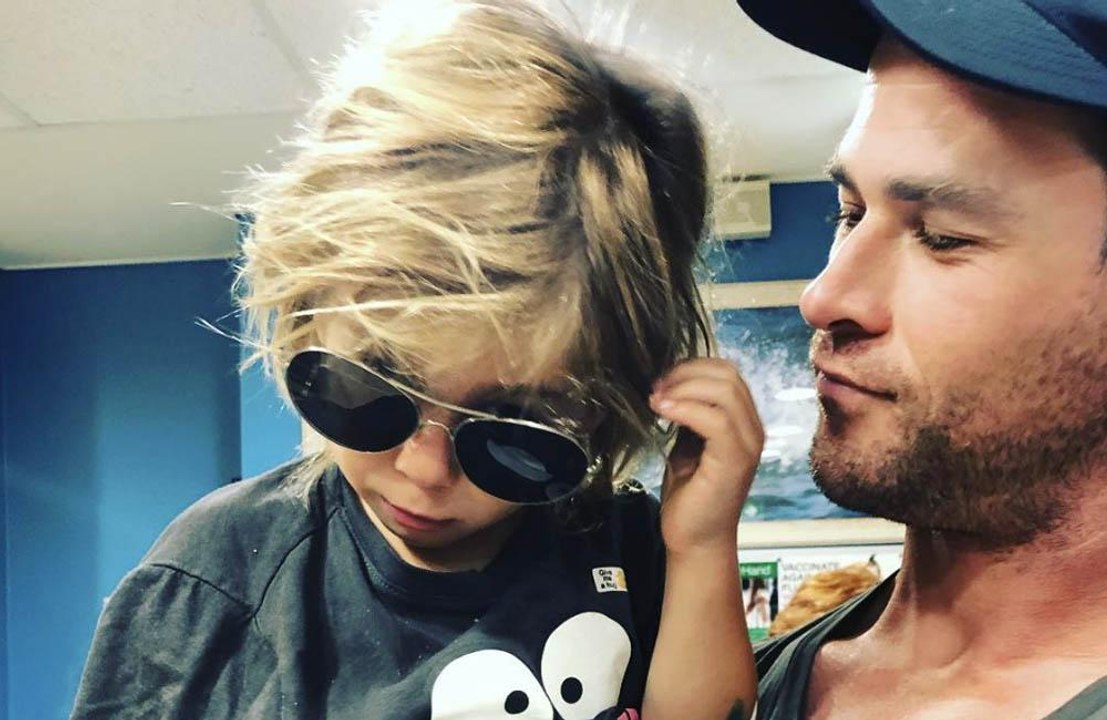 Chris Hemsworth: Sohn im Krankenhaus