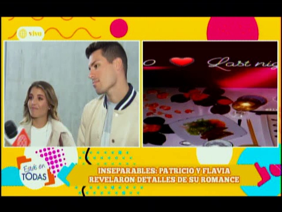 Inseparables - Patricio y Flavia revelaron detalles de su romance