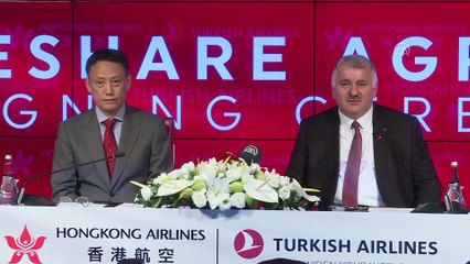 THY ile Hong Kong Hava Yolları arasında kod paylaşımı anlaşması - İSTANBUL