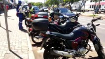 Cettrans realiza ação reforçando início da cobrança de vagas de motos a partir de quinta-feira