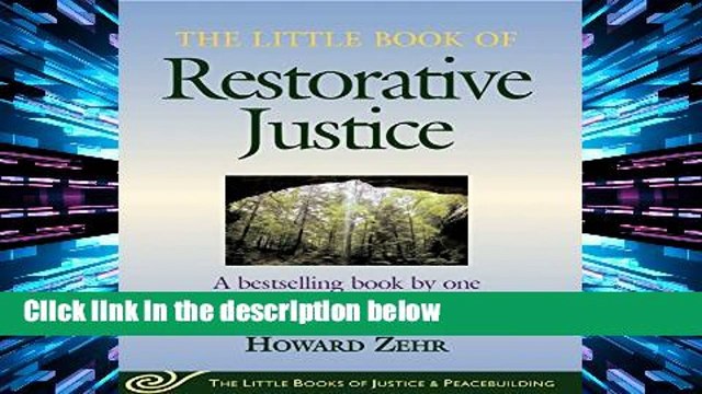 Review The Little Book of Restorative Justice: Revised and Updated (Justice and Peacebuilding)