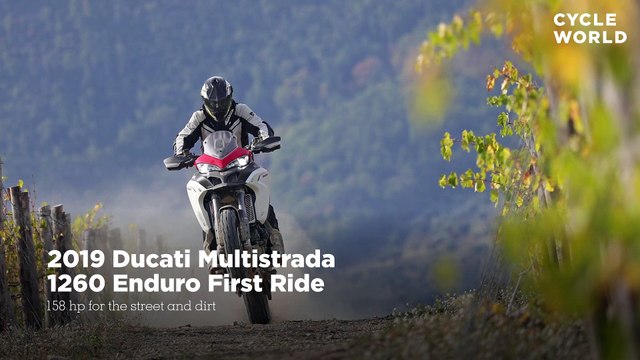 2019 Ducati Multistrada 1260 Enduro First Ride